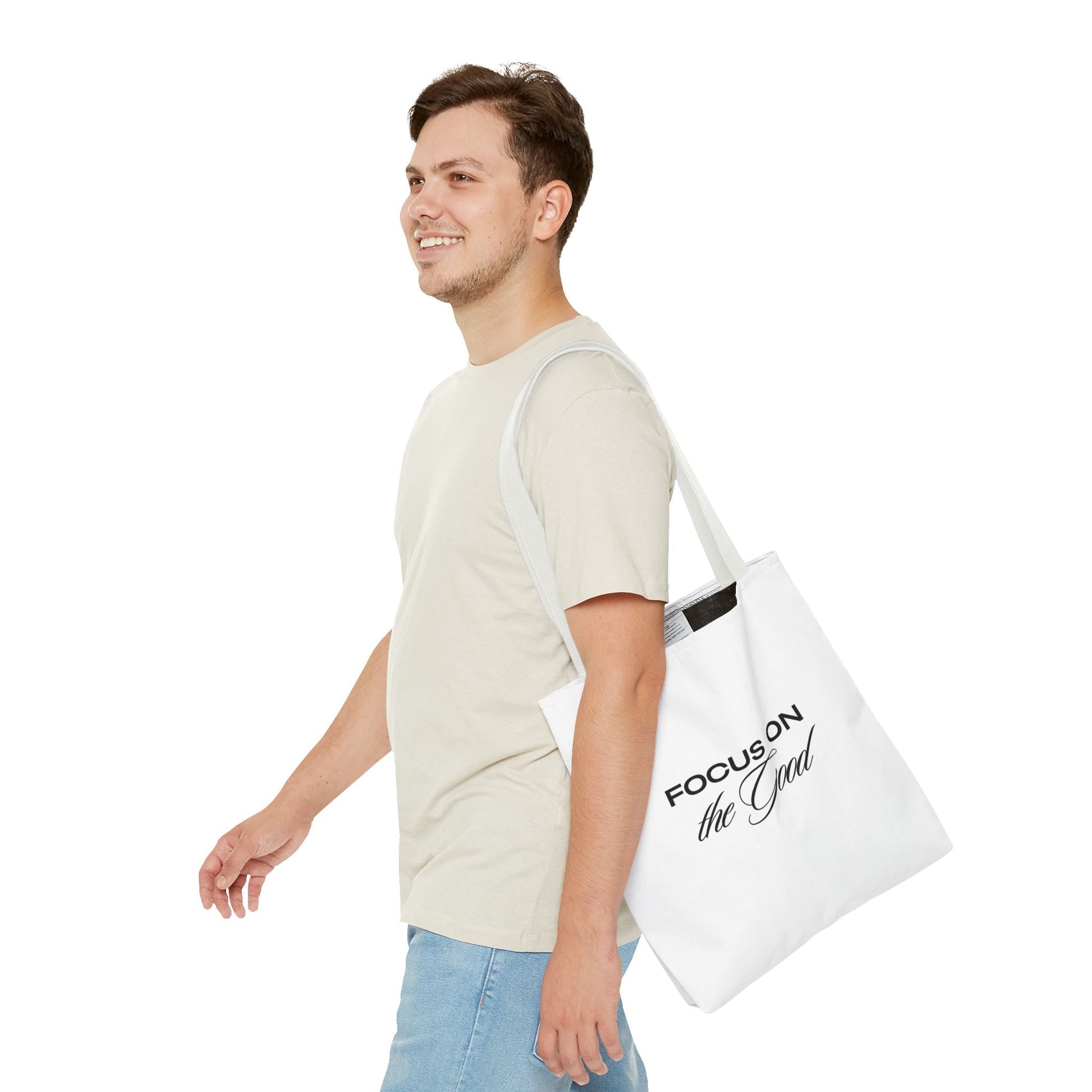 Motivational Tote Bag - Focus on the Good - Gigi Joyce's Hair Studio