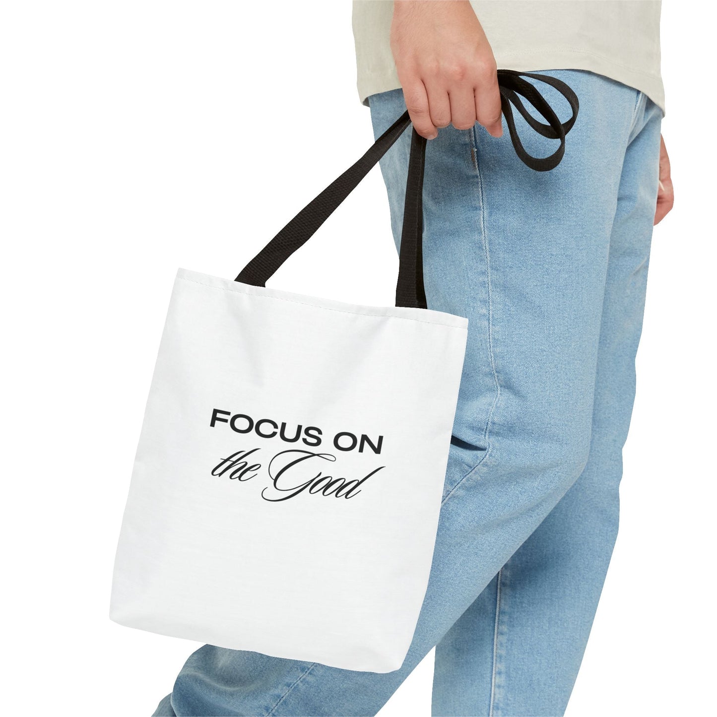 Motivational Tote Bag - Focus on the Good - Gigi Joyce's Hair Studio