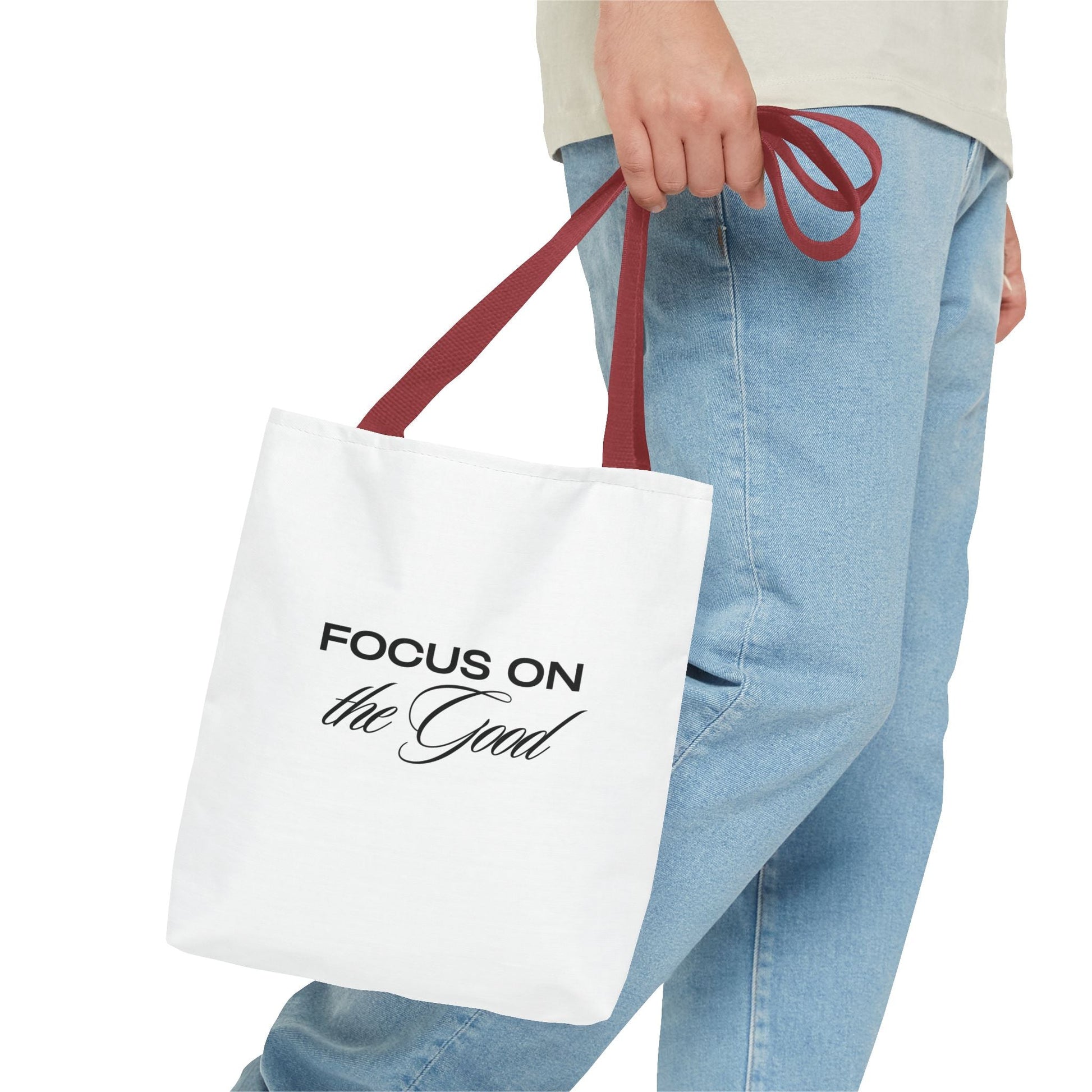 Motivational Tote Bag - Focus on the Good - Gigi Joyce's Hair Studio