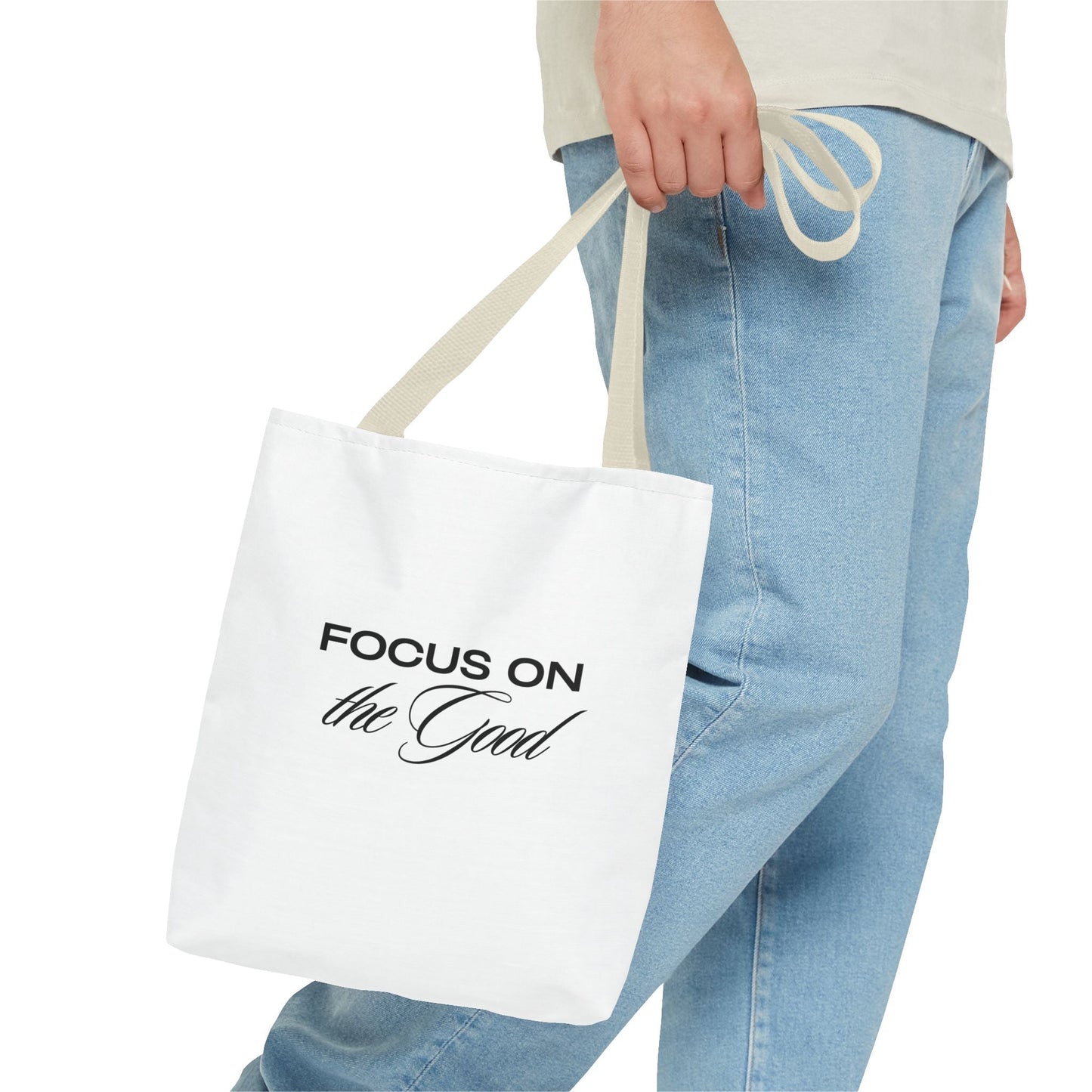 Motivational Tote Bag - Focus on the Good - Gigi Joyce's Hair Studio